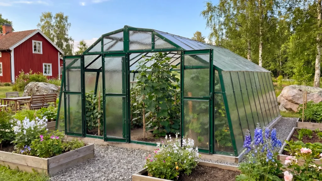 Variant 426 i en svensk trädgård