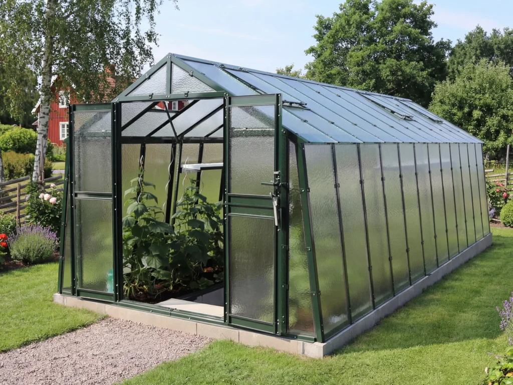 Stormsikkert drivhus Primus 276 - Modell K