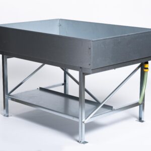 Balkongbädd stor från Grohus. Helhetsbild.