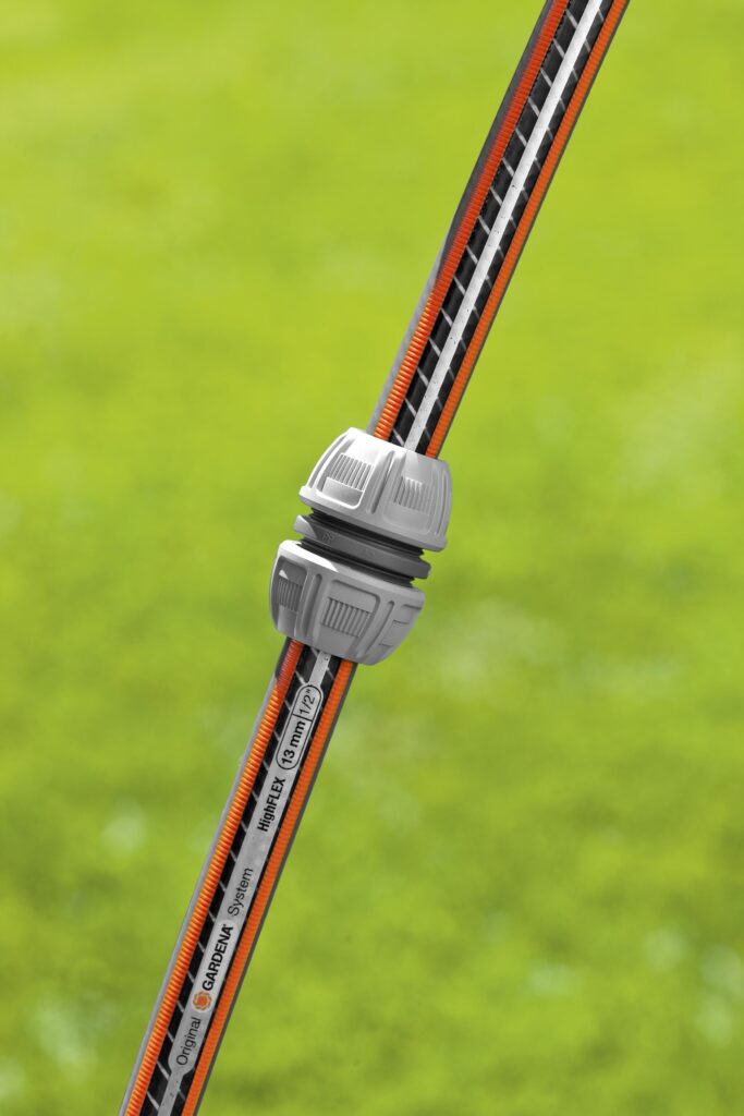 Gardena slang reparator hur den ser ut efter genomförande